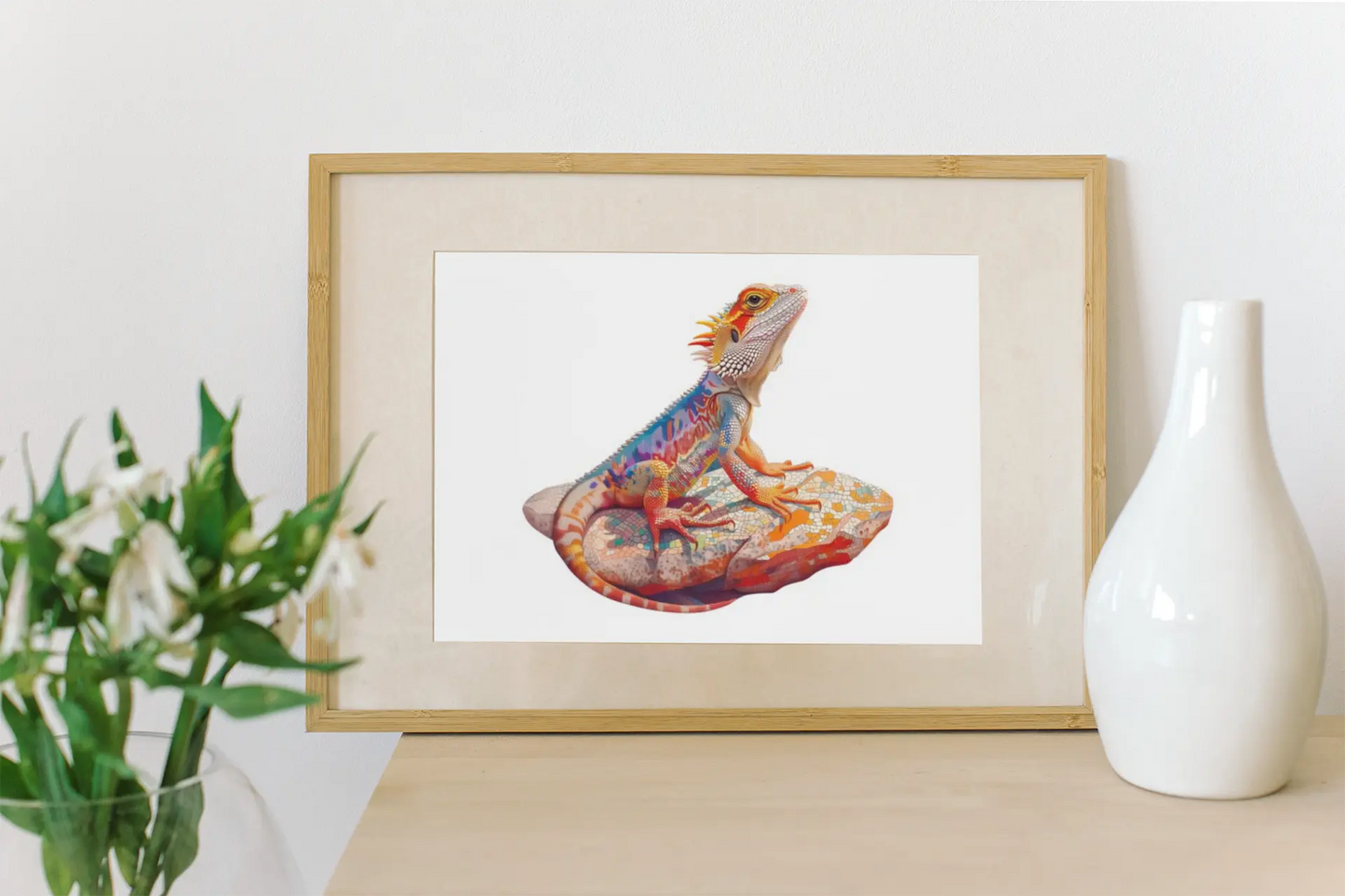 BEARDED DRAGON Puzzle Art Australia