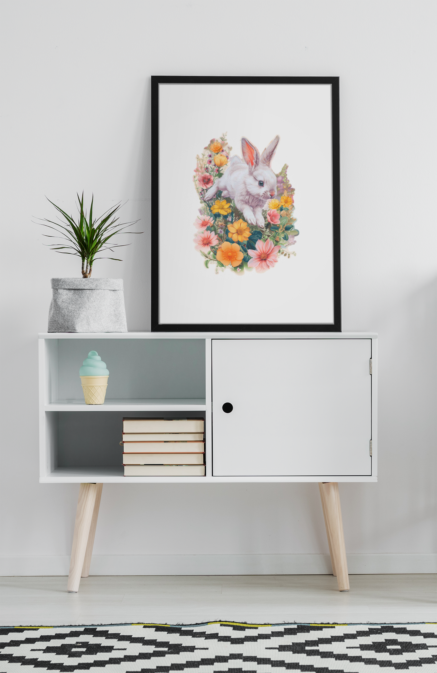 Leaping Rabbit Wooden Puzzle Puzzle Art Australia