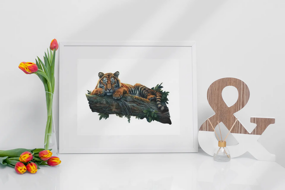 TIGER JUNGLE Puzzle Art Australia