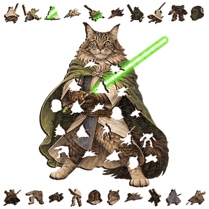 Maine Coon Master Wooden Puzzle Puzzle Art Australia