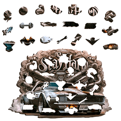 1967 Chevrolet Camaro Puzzle Art Australia