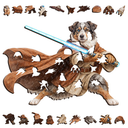 Aussie Shepherd Ranger ~ Decorative Wooden Puzzle