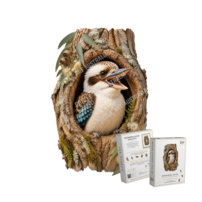 Kookabura Laugh Wooden Puzzle