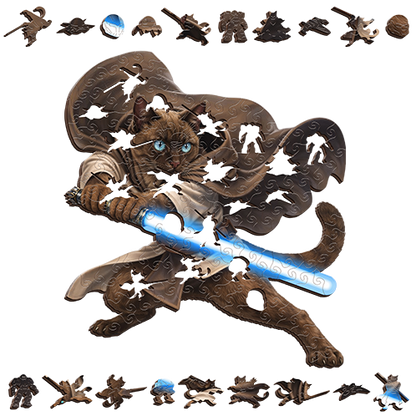 Siamese Celestial Oracle ~ Decorative Wooden Puzzle
