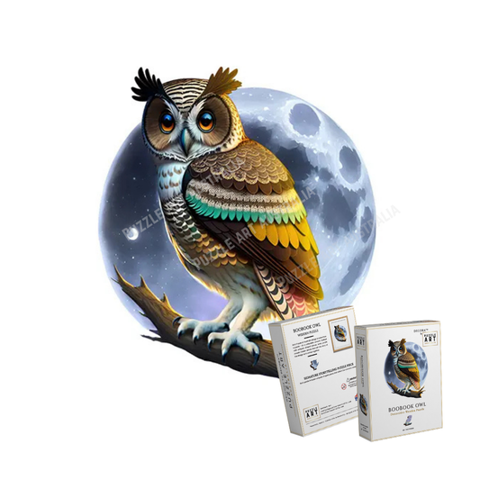 Boobook Owl Wooden Puzzle