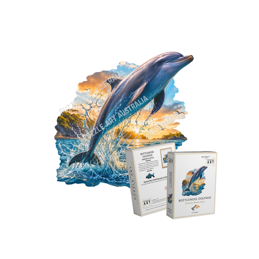 Bottlenose Dolphin Wooden Puzzle