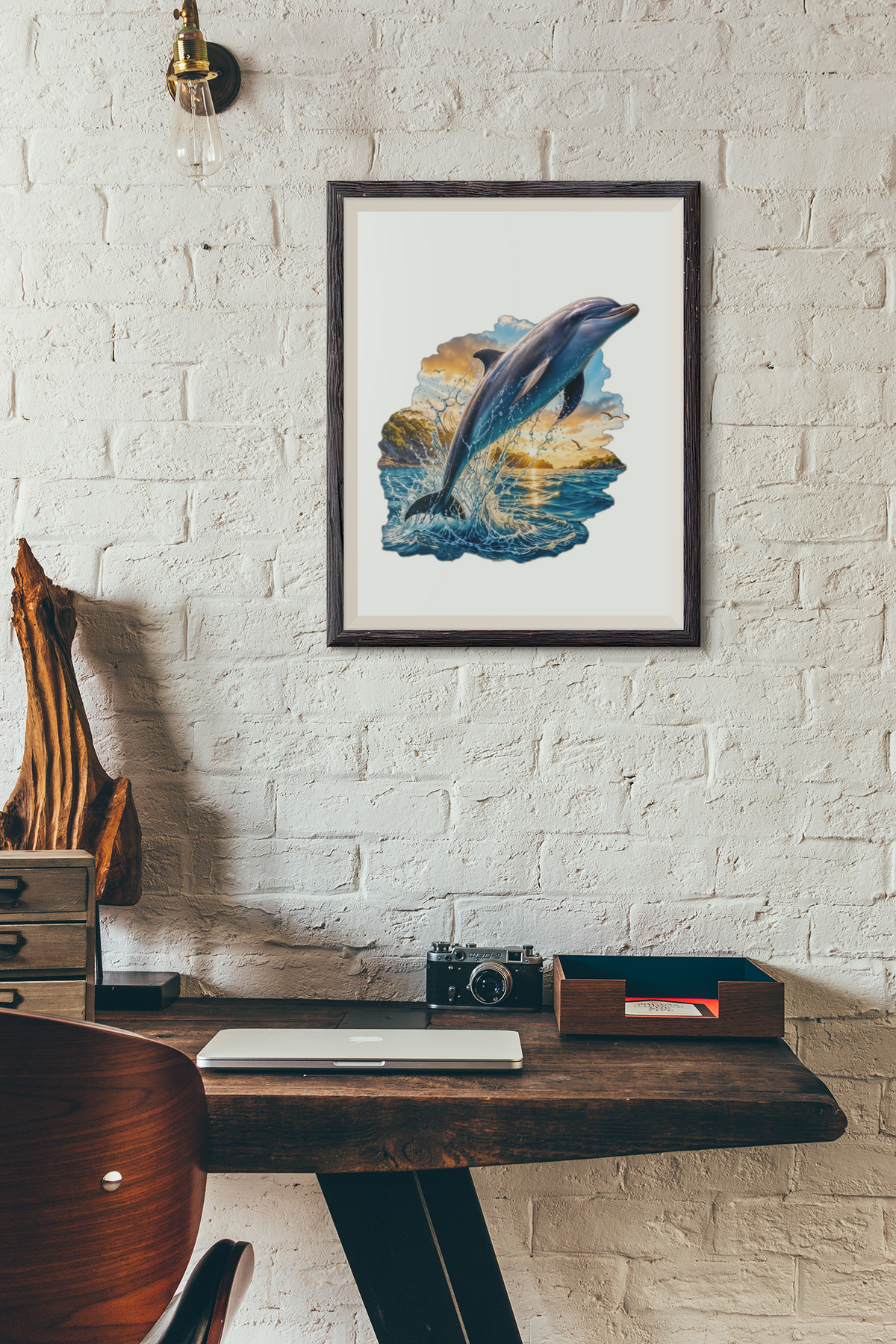 Bottlenose dolphin puzzle art australia