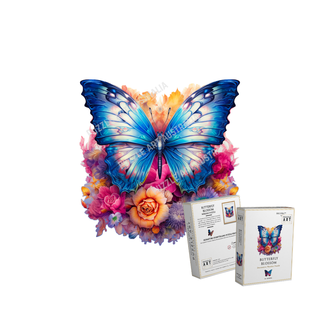 Butterfly Blossom Wooden Puzzle