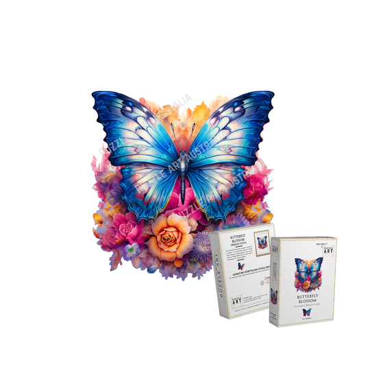 Butterfly Blossom Wooden Puzzle