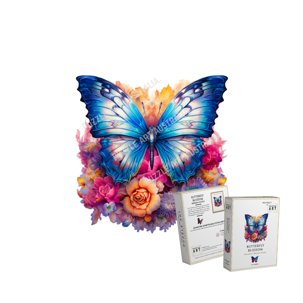 Butterfly Blossom Wooden Puzzle