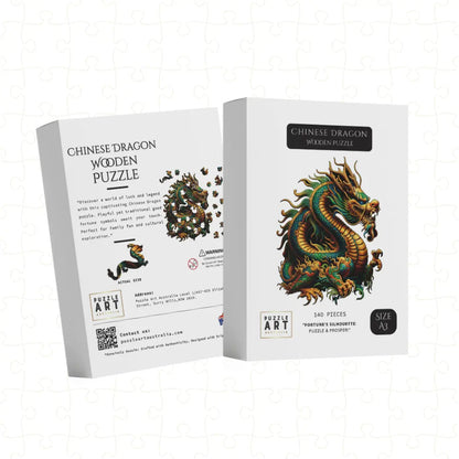 Chinese Dragon Puzzle Art Australia