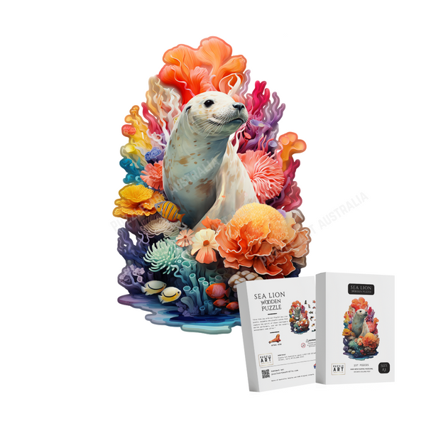 Friendly Sea Lion Wooden Puzzle