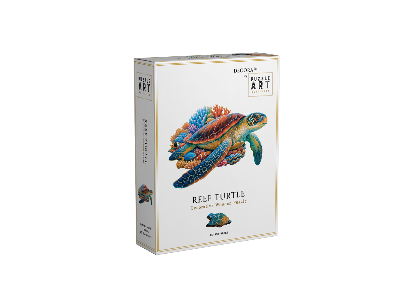 Reef Turtle Wooden Puzzle