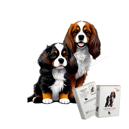 Cavalier Cuties Wooden Puzzle