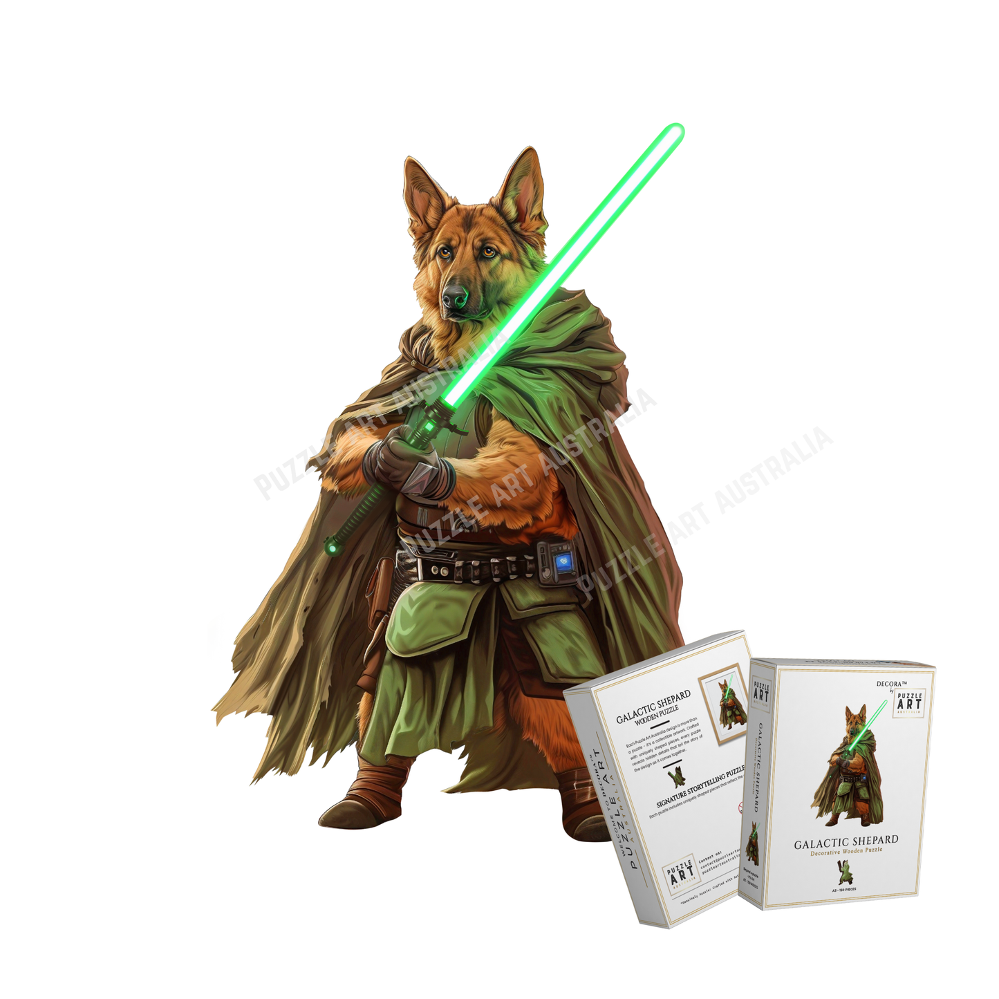 Galactic Shepherd Wooden Puzzle
