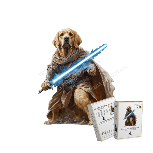 Galactic Retriever Wooden Puzzle