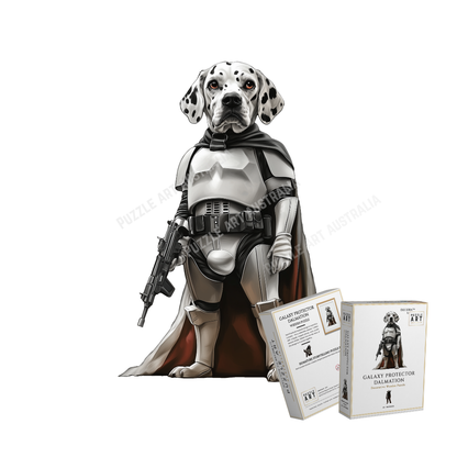 Galaxy Protector Dalmatian Wooden Puzzle