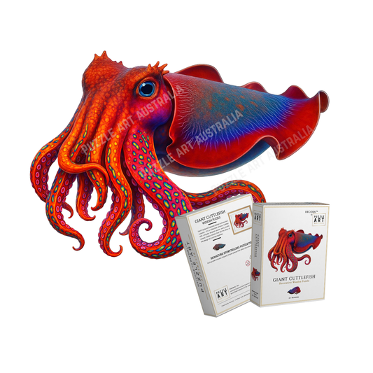 Giant Cuttlefish Wooden Puzzle