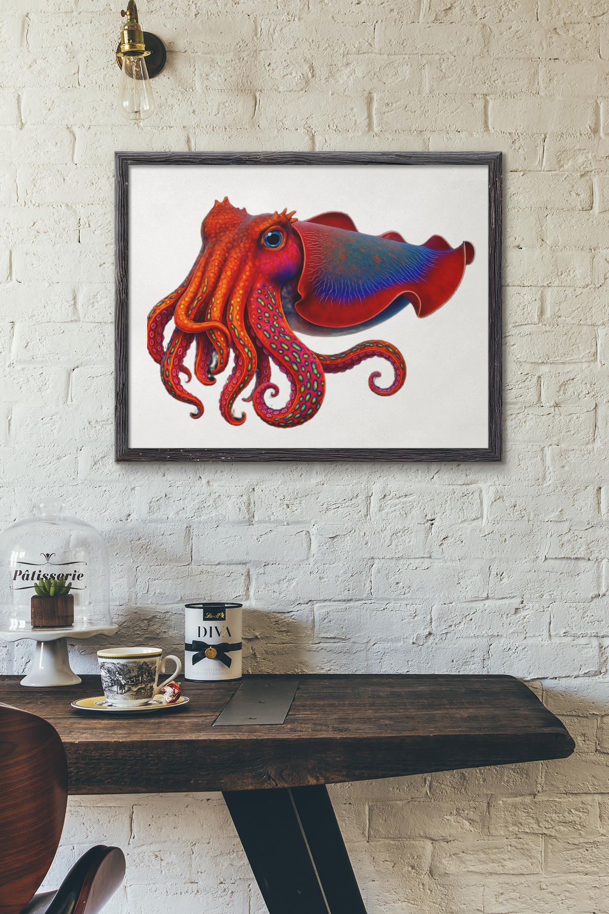 Giant Cuttlefish Wooden Puzzle