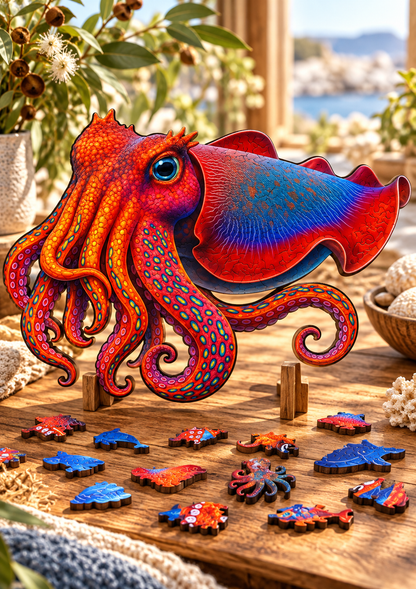Giant Cuttlefish Puzzle Art Australia