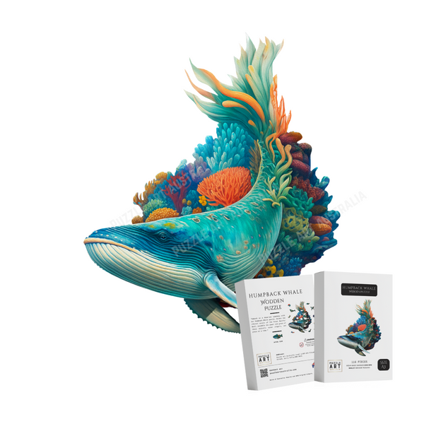 Humpback Whale Wooden Puzzle
