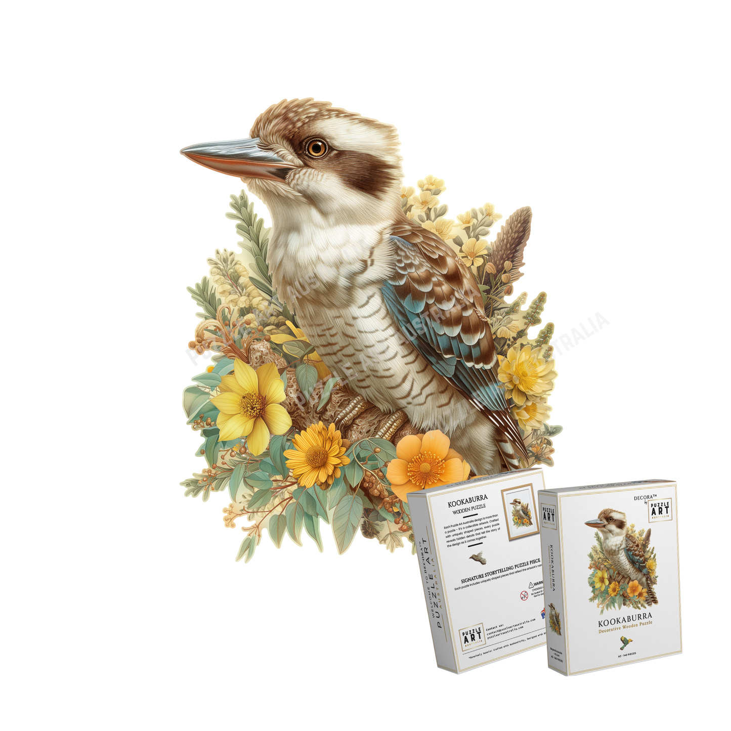 Kookaburra Wooden Puzzle