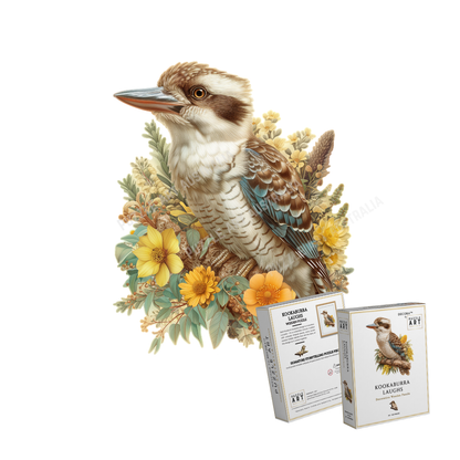 Kookaburra Laughs Wooden Puzzle