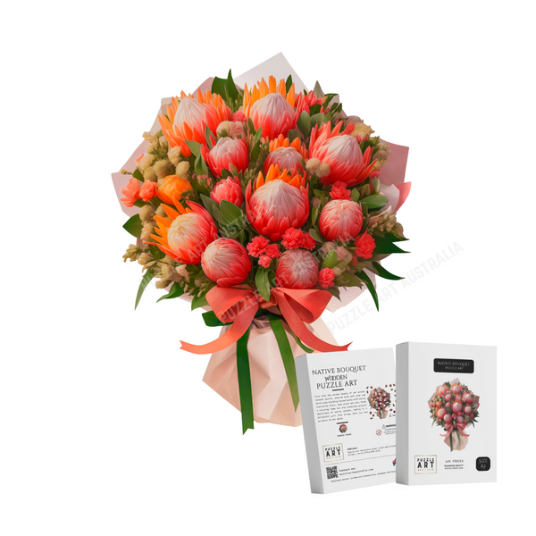 Native Bouquet Wooden Puzzle