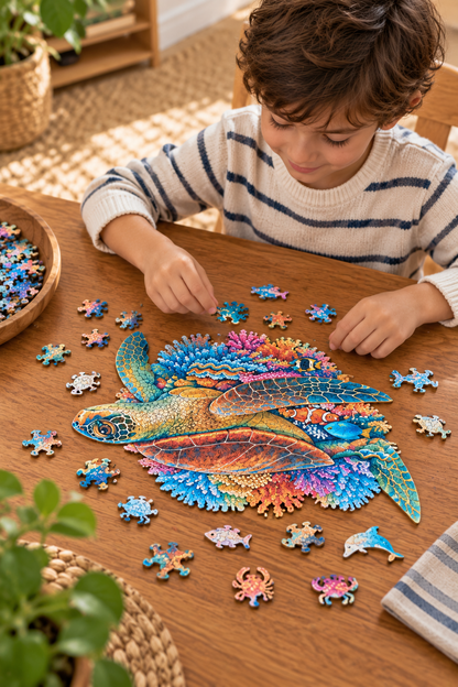 Ocean Sea Turtle Puzzle Art Australia