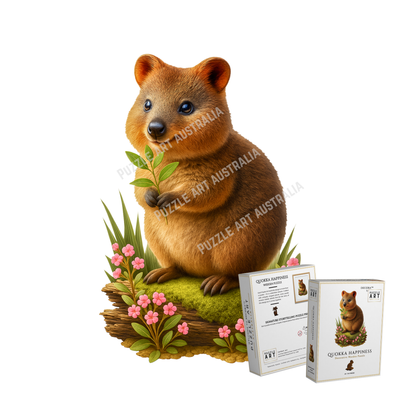 Quokka Happiness Wooden Puzzle