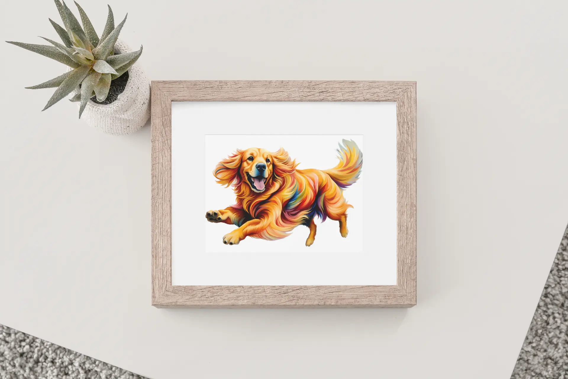 Golden Retriever Wooden Puzzle Puzzle Art Australia