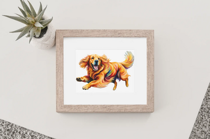 Golden Retriever Wooden Puzzle Puzzle Art Australia