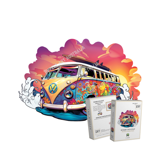 Kombi Holiday Wooden Puzzle