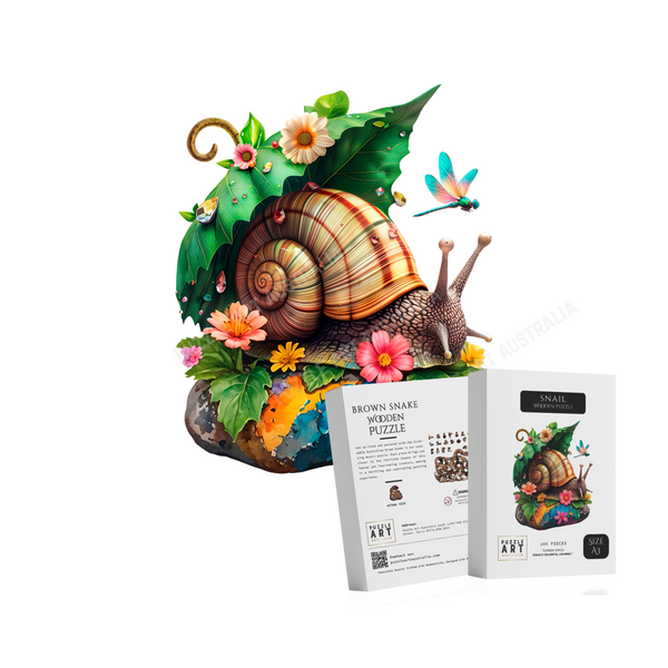Snail Wooden Puzzle