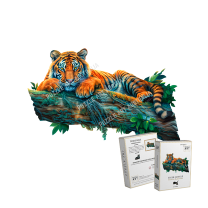 Tiger Jungle Wooden Puzzle