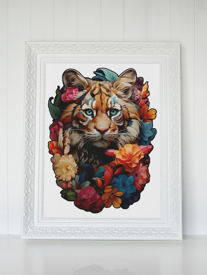 Tiger Wooden Puzzle Puzzle Art Australia