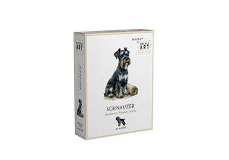 Schnauzer Wooden Puzzle