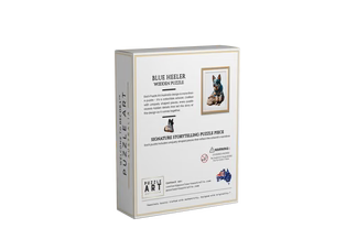 Blue Heeler Wooden Puzzle