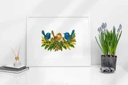 Trio Of Wrens