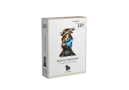 Beagle Bravery Wooden Puzzle
