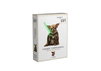Cosmic Chihuahua Wooden Puzzle