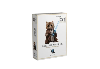 Galactic Whiskers Wooden Puzzle