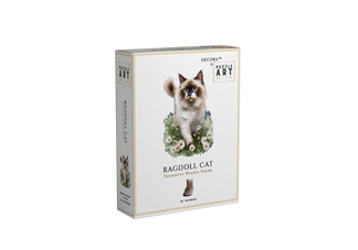 Ragdoll Cat Wooden Puzzle