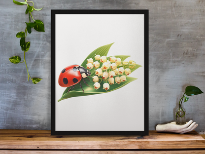 Lady Bug Puzzle Art Australia