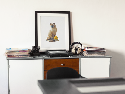 Siamese Cat Puzzle Art Australia