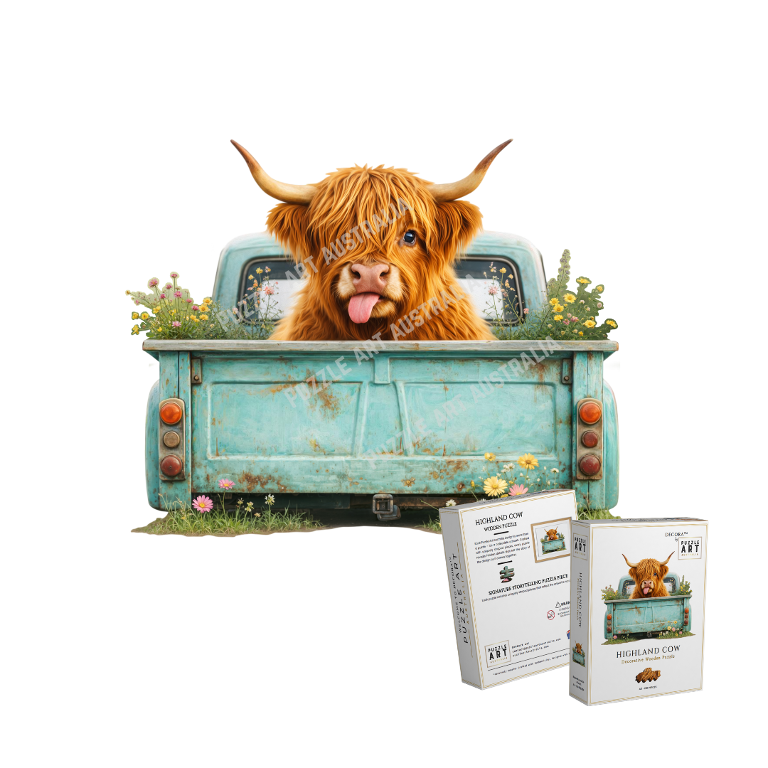 Highland Cow Country Ride