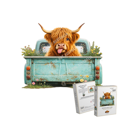 Highland Cow Country Ride