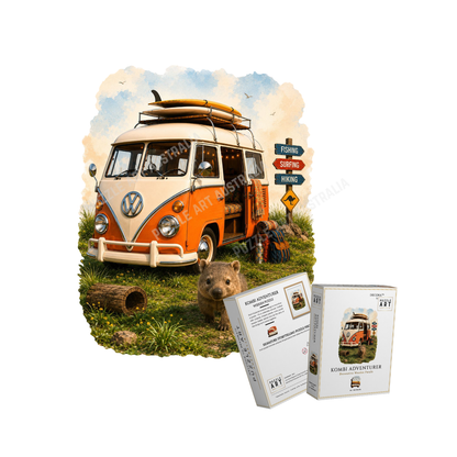 Kombi Adventurer Wooden Puzzle