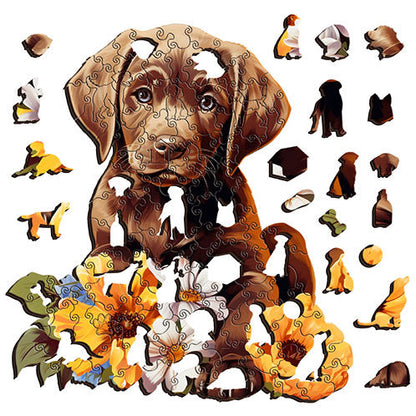 Adorable Lab Puzzle Art Australia