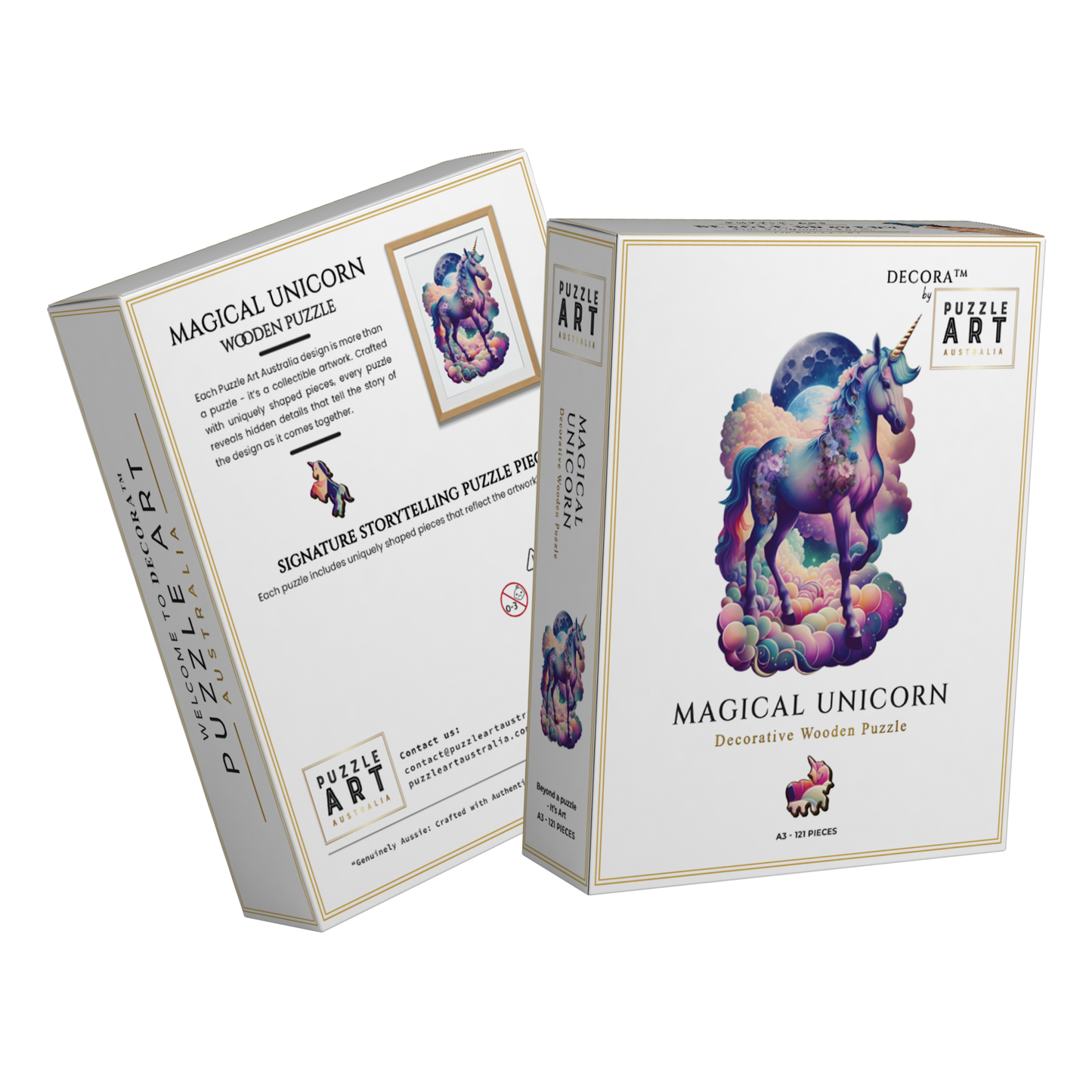 Magical Unicorn Wooden Puzzle